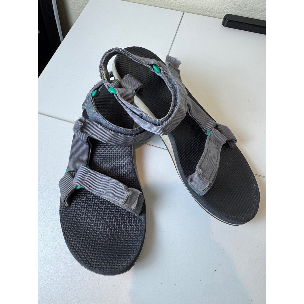 Teva Original Universal Sandals Women Size 8 Gray Strappy Sport Minimalist